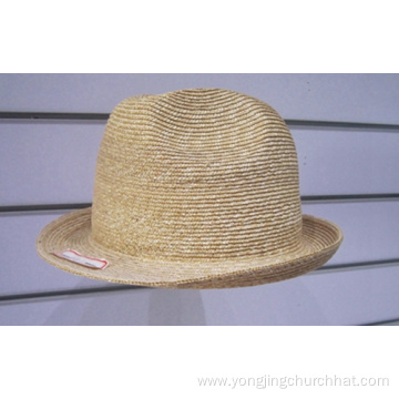 Summer Casual Wheat Braid Sun Hats